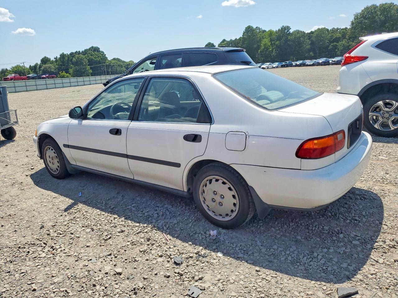 1994 Honda Civic Lx White vin: 1HGEG8656RL019765