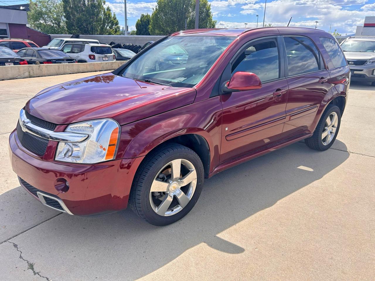 2009 Chevrolet Equinox Sport Burgundy vin: 2CNDL037296251104