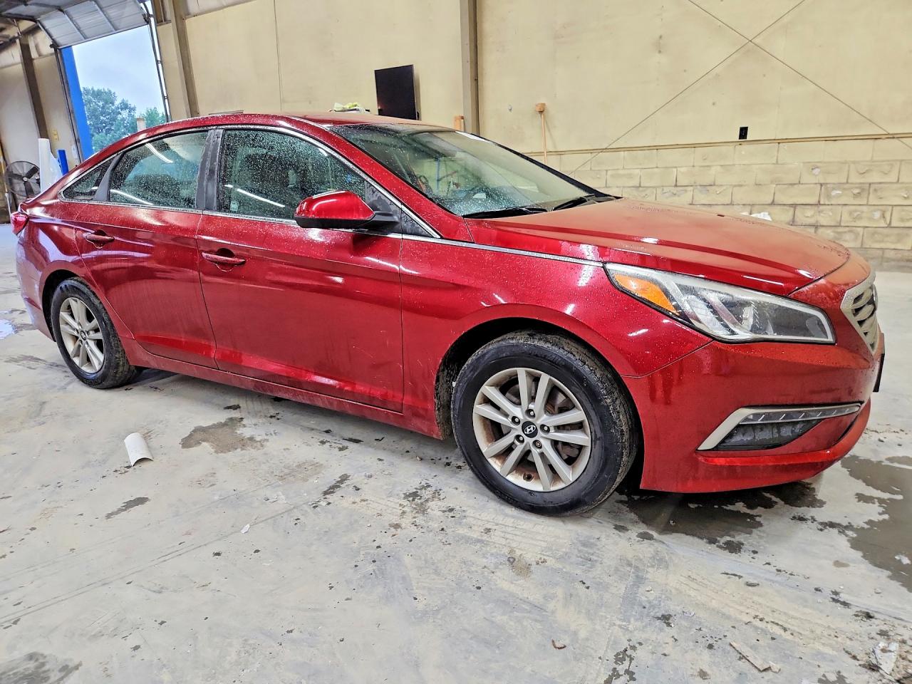 2015 Hyundai Sonata Se Red vin: 5NPE24AF1FH142105