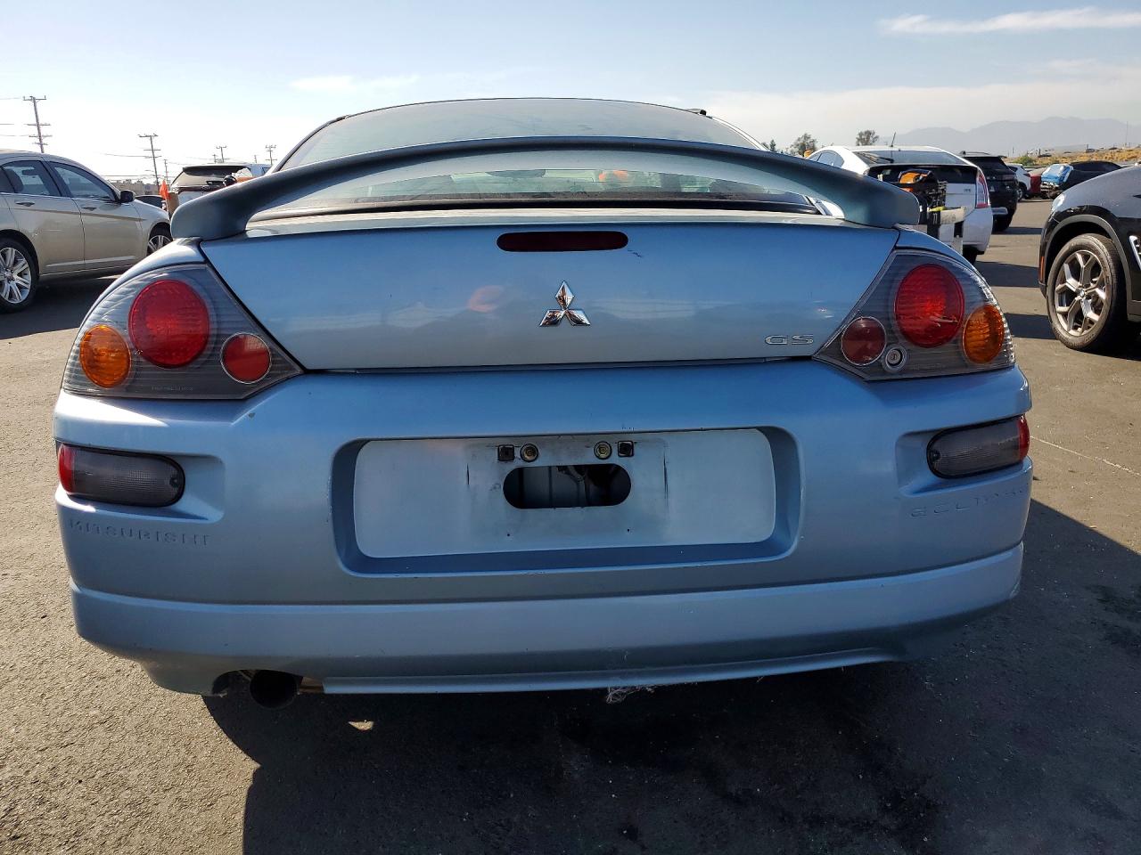 2003 Mitsubishi Eclipse Gs Silver vin: 4A3AC44G03E126633