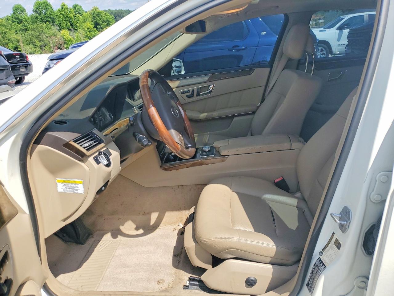 2011 Mercedes-benz E 350 Bluetec White vin: WDDHF2EB5BA298622