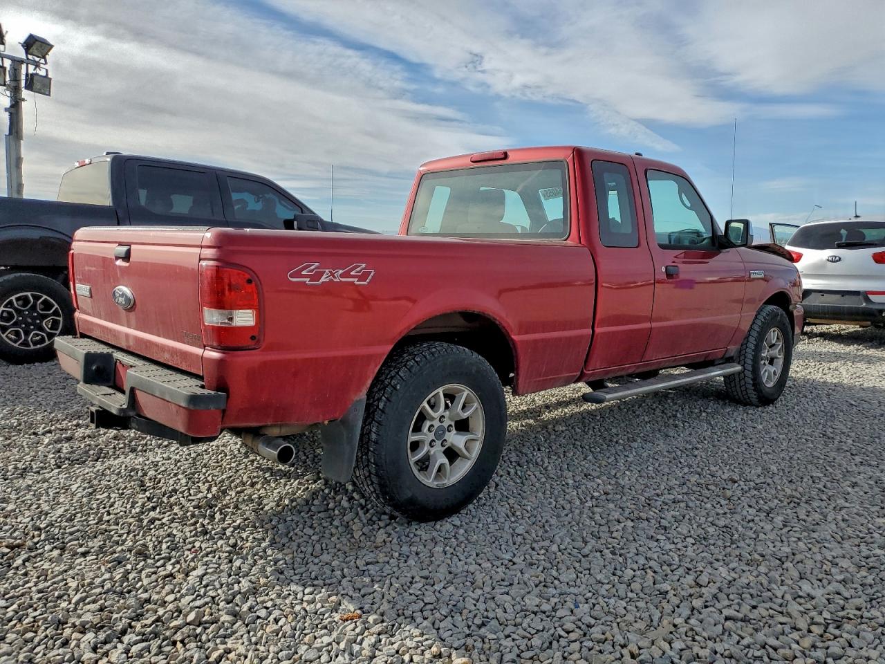 2010 Ford Ranger Super Cab Красный vin: 1FTLR4FE4APA73880