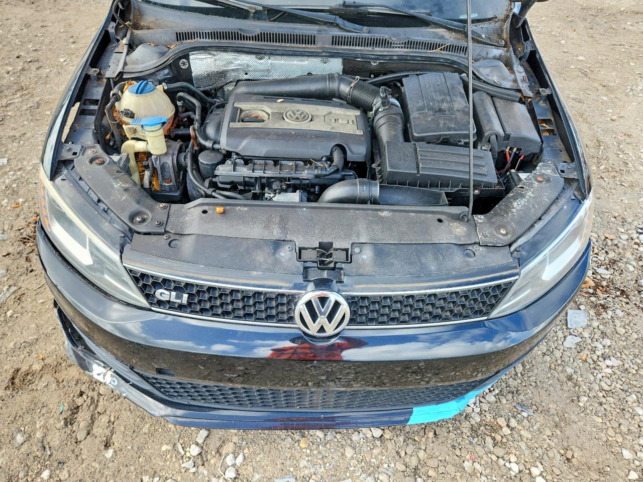 2013 Volkswagen Jetta Gli Black vin: 3VW467AJ2DM264658