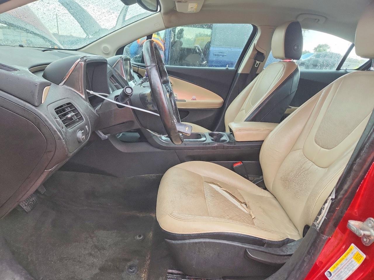 2012 Chevrolet Volt Красный vin: 1G1RB6E43CU113785