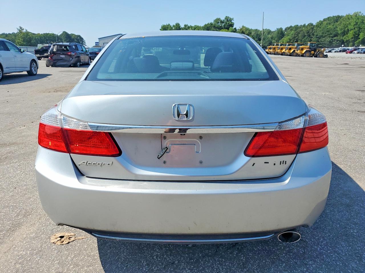 2014 Honda Accord Lx Silver vin: 1HGCR2F36EA247008