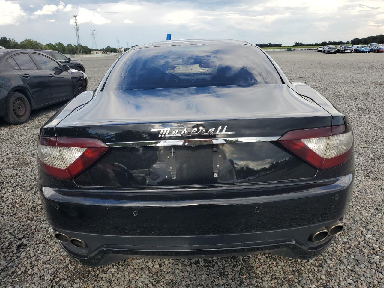 2008 Maserati Granturismo Black vin: ZAMGJ45A480040965