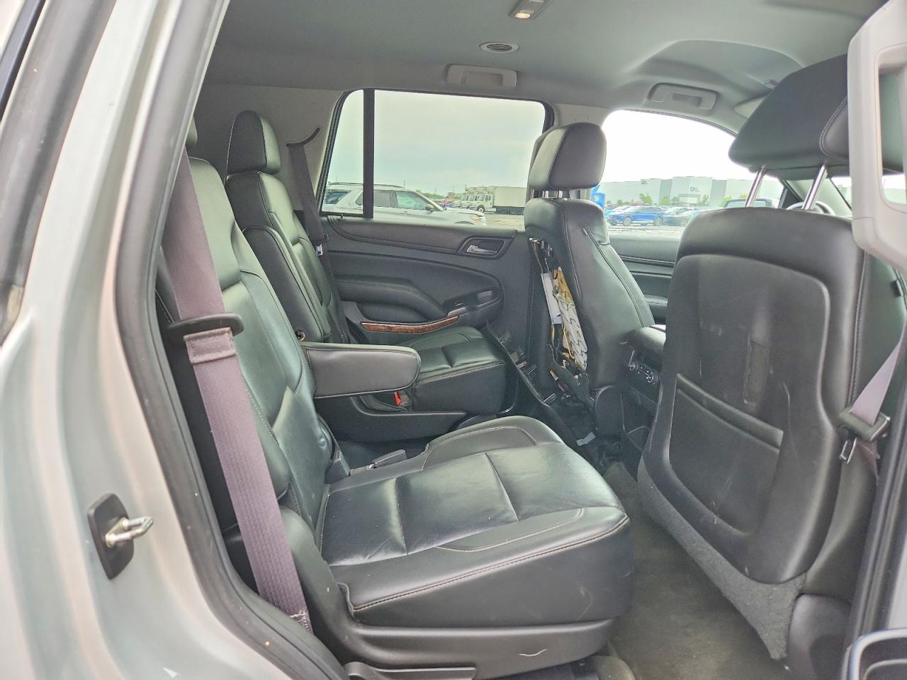2015 Chevrolet Tahoe K1500 Ltz Silver vin: 1GNSKCKC9FR239179