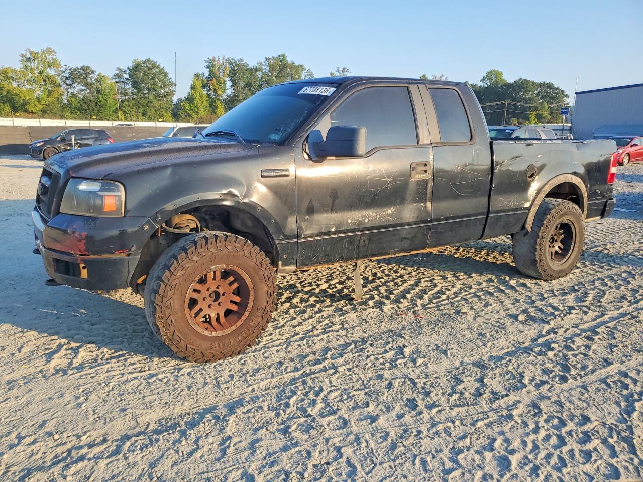 2004 Ford F150 Black vin: 1FTPX145X4NA36793