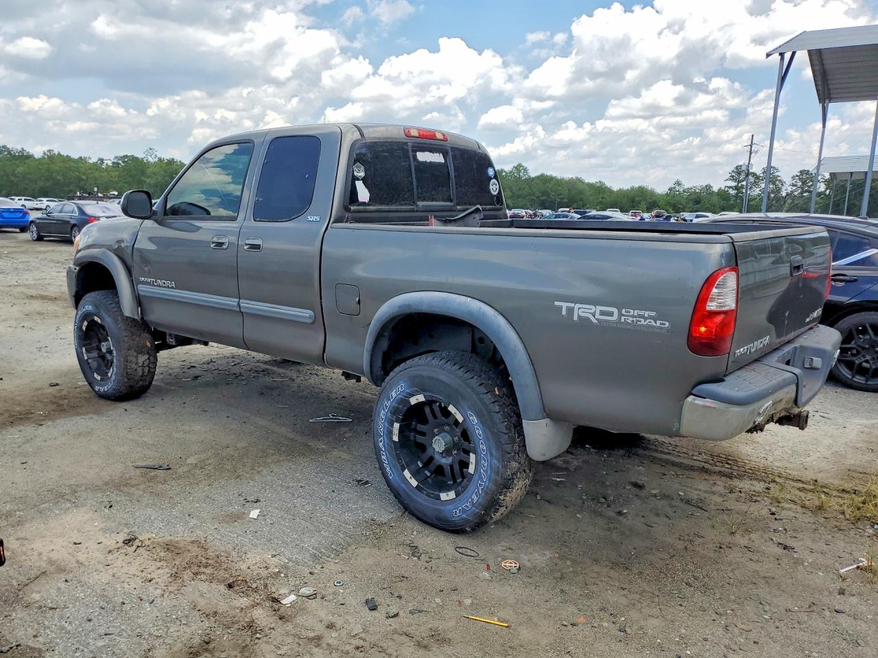 2005 Toyota Tundra Access Cab Sr5 Gray vin: 5TBBT441X5S459592