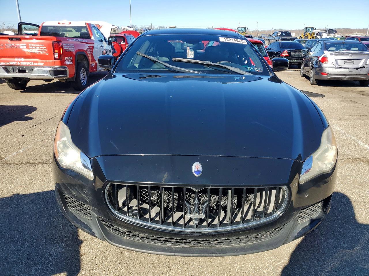 2014 Maserati Quattroporte S Black vin: ZAM56RRA1E1108550