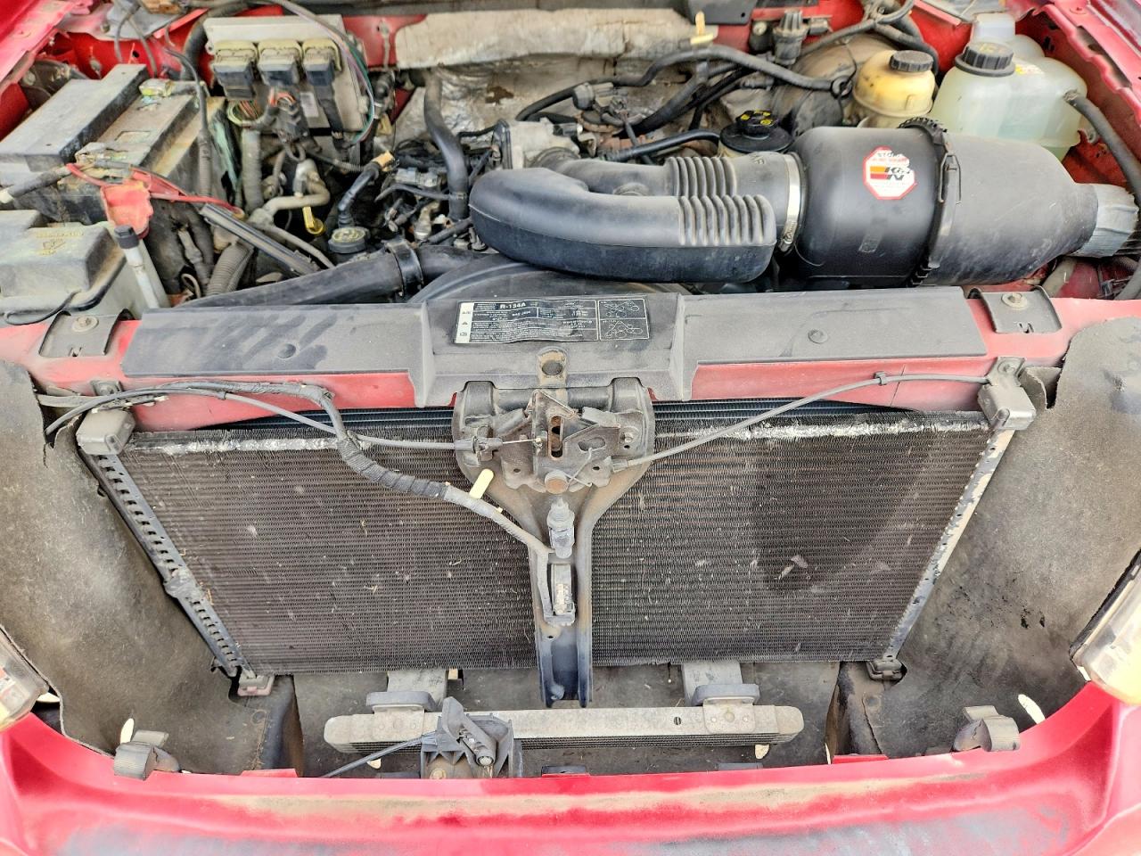 2007 Ford F150 Supercrew Red vin: 1FTRW12WX7FB82830