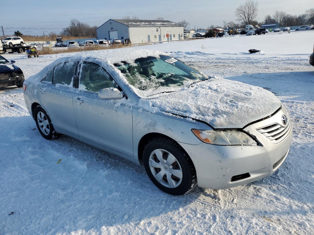 2007 Toyota Camry Серебряный vin: 4T1BE46K27U569568