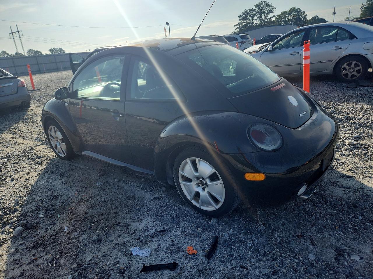 2002 Volkswagen New Beetle Turbo S Black vin: 3VWFE21C52M445542
