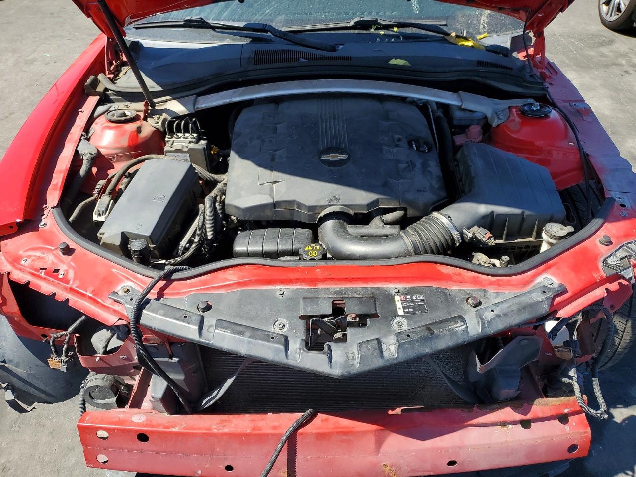2015 Chevrolet Camaro Lt Красный vin: 2G1FD3D39F9260926