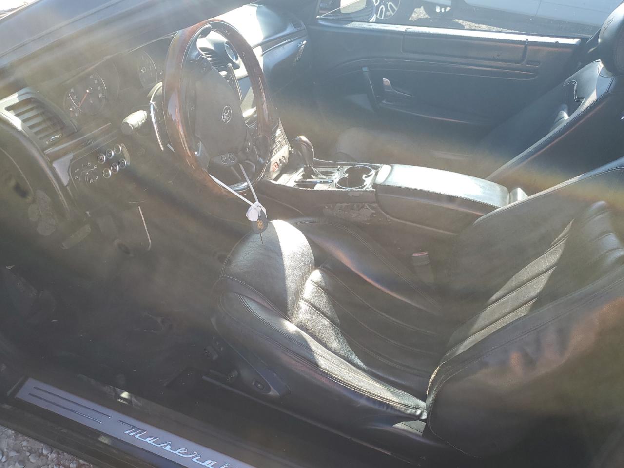 2008 Maserati Granturismo Black vin: ZAMGJ45A880040628