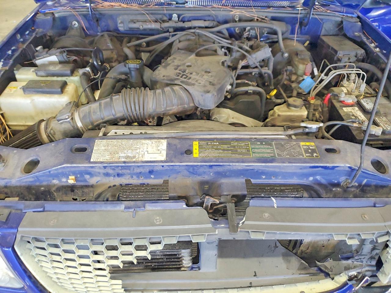 2003 Ford Ranger Super Cab Blue vin: 1FTZR45E63PA18894