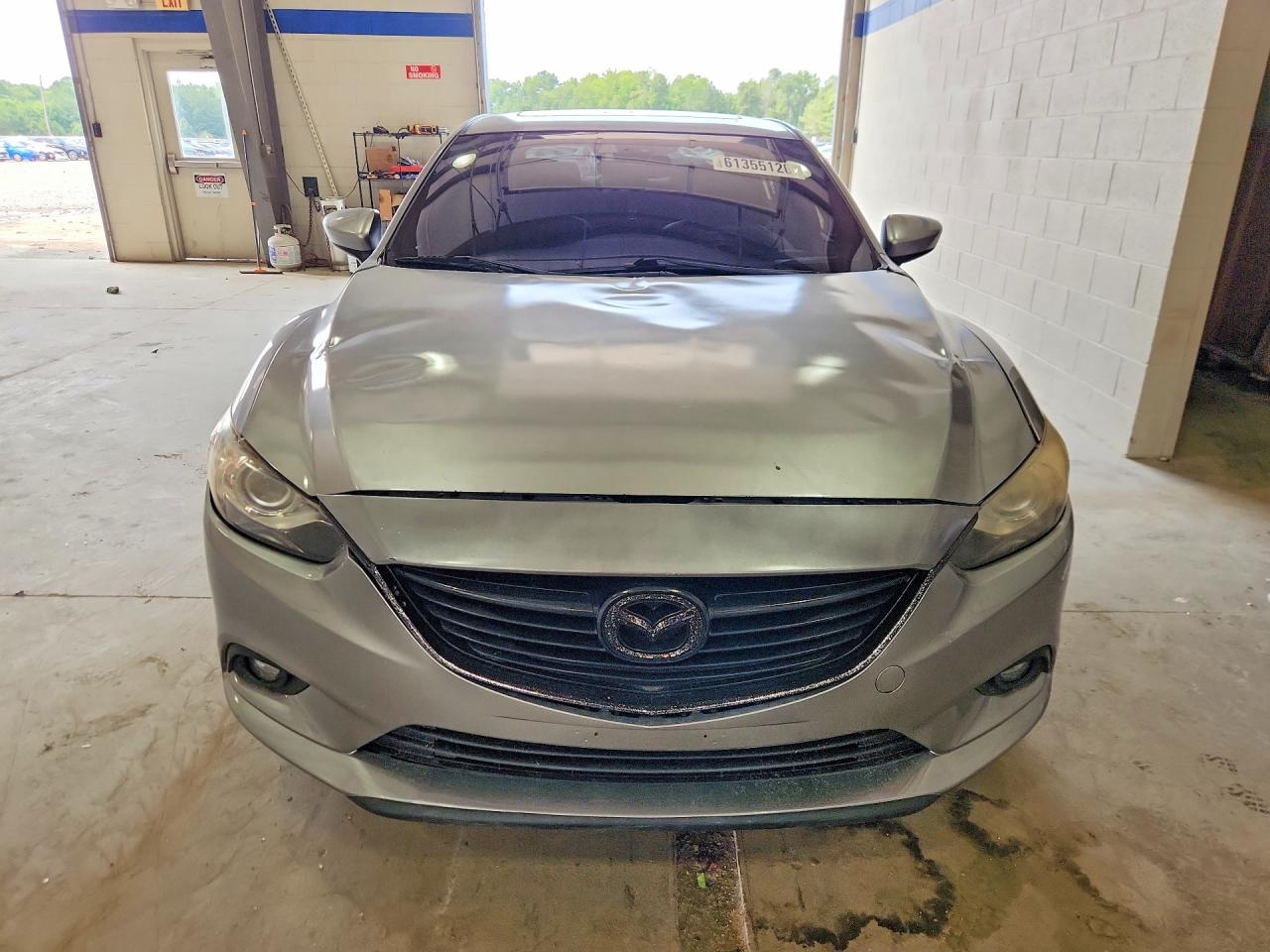 2014 Mazda 6 Grand Touring Silver vin: JM1GJ1W62E1121479