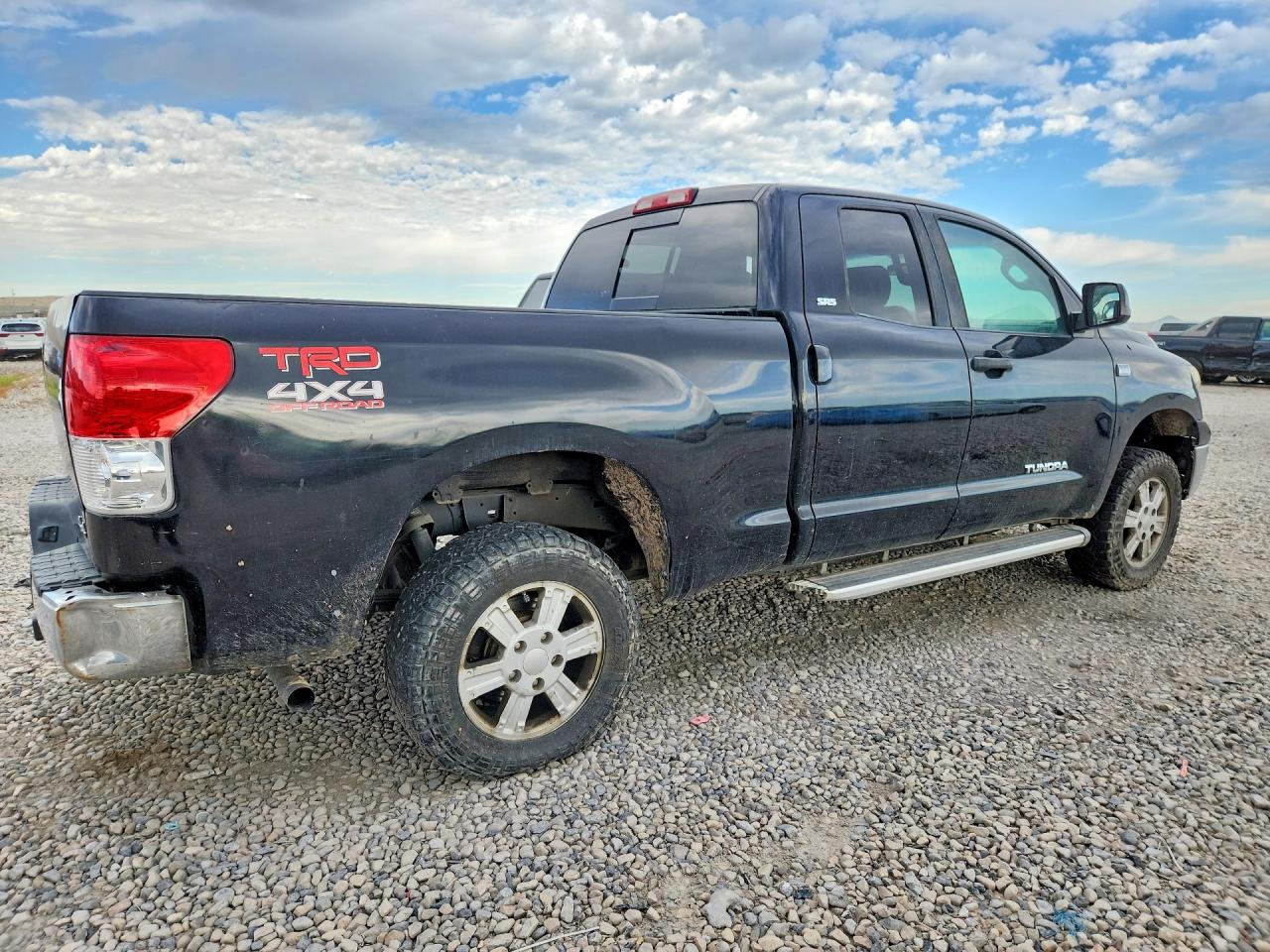 2007 Toyota Tundra Sr5 Black vin: 5TFBT54167X003986
