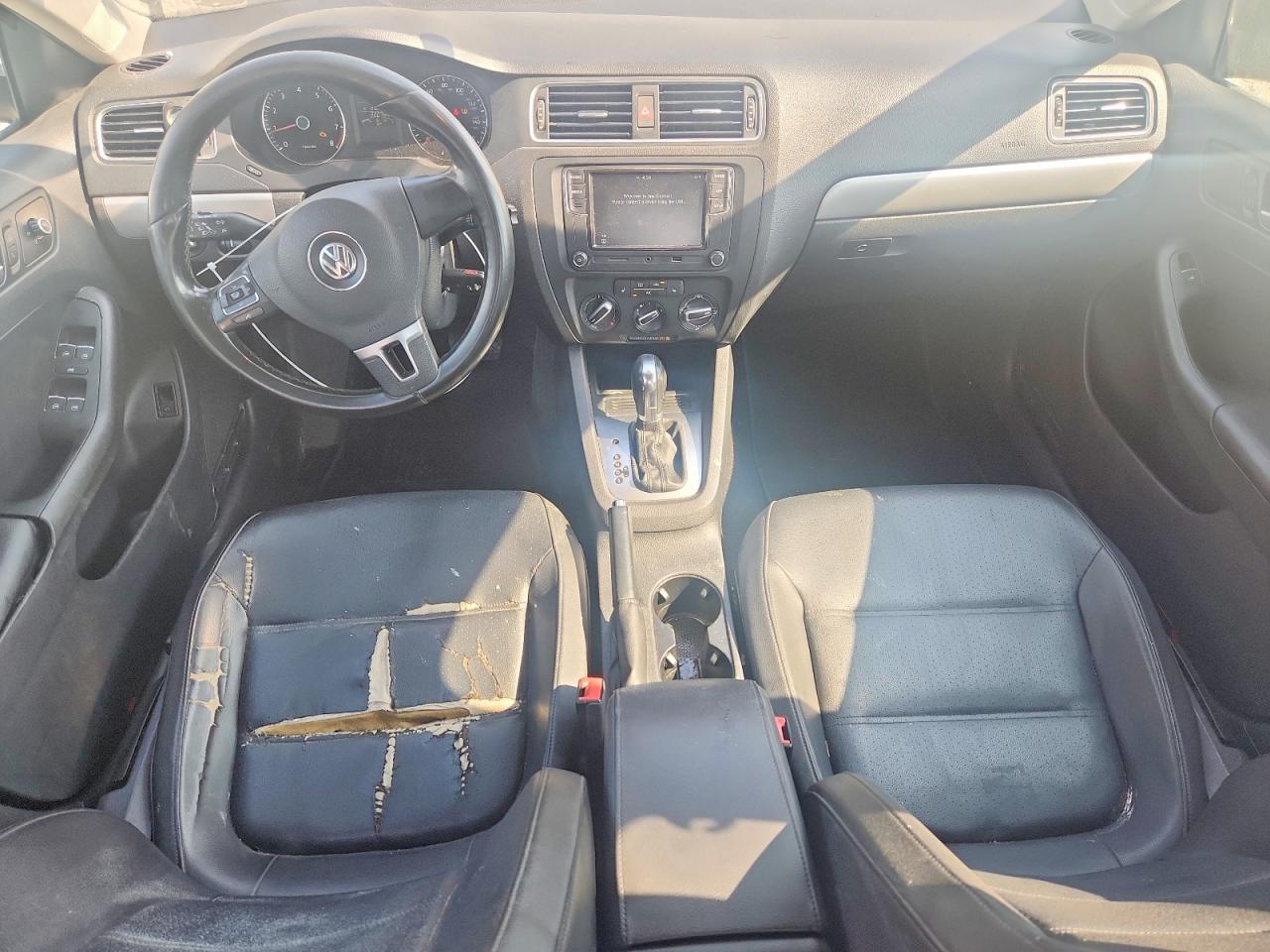 2014 Volkswagen Jetta Se Черный vin: 3VWD17AJ5EM291921