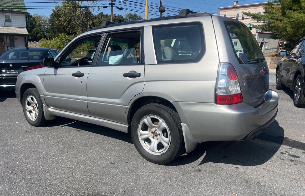 2007 Subaru Forester 2.5x Серебряный vin: JF1SG636X7G721151