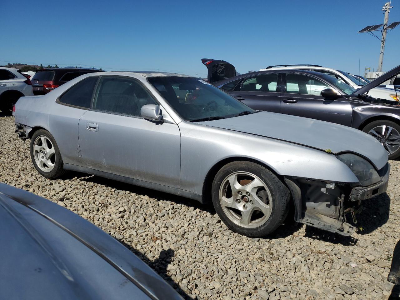 2001 Honda Prelude Silver vin: JHMBB62461C006101