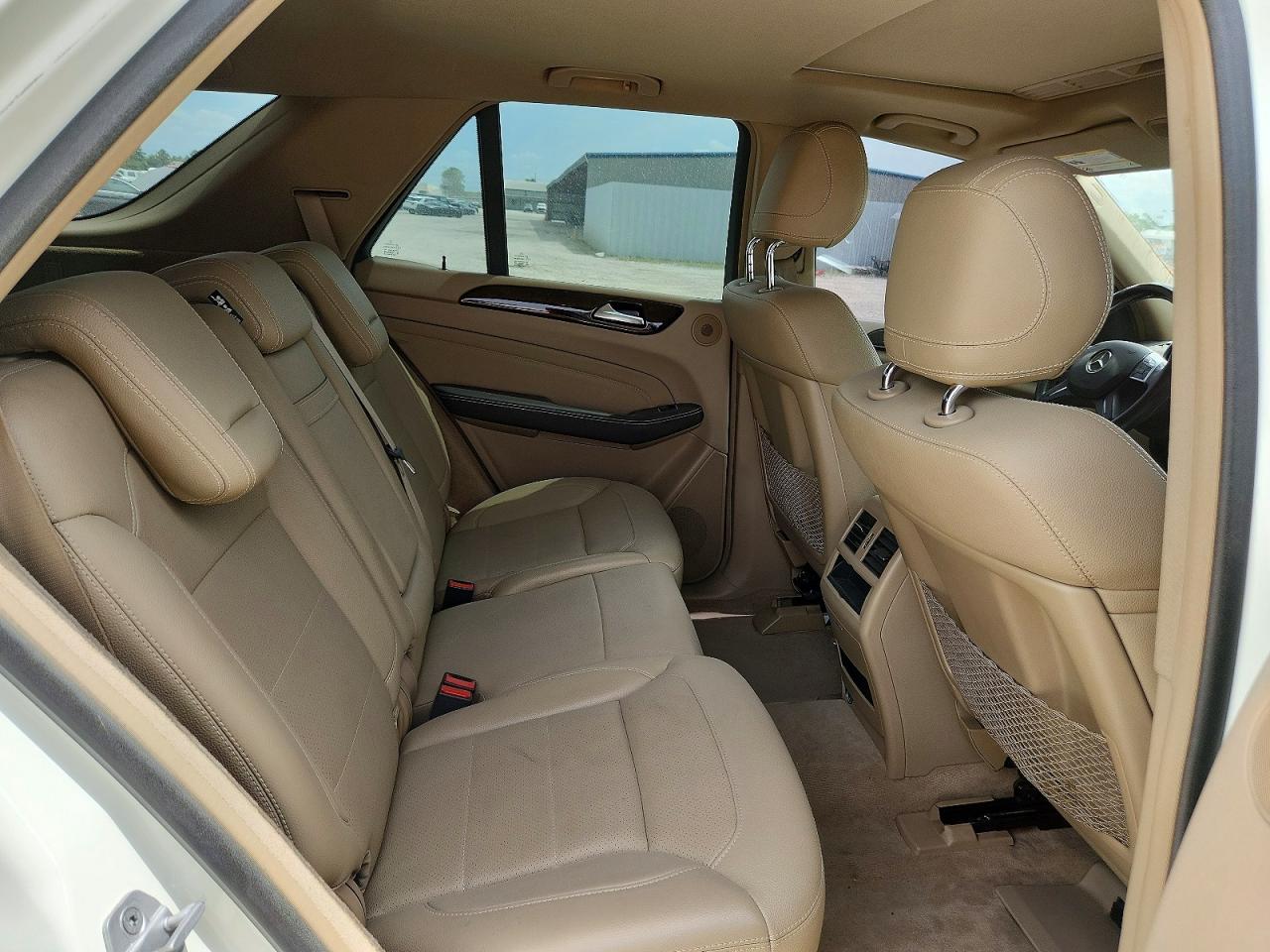 2013 Mercedes-benz Ml 350 4matic White vin: 4JGDA5HB3DA249194