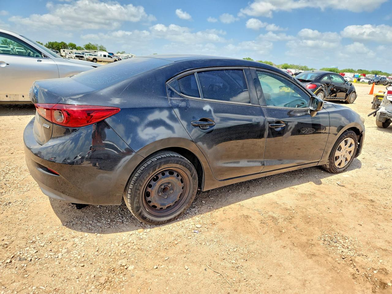 2015 Mazda 3 Sport Black vin: 3MZBM1U77FM201388