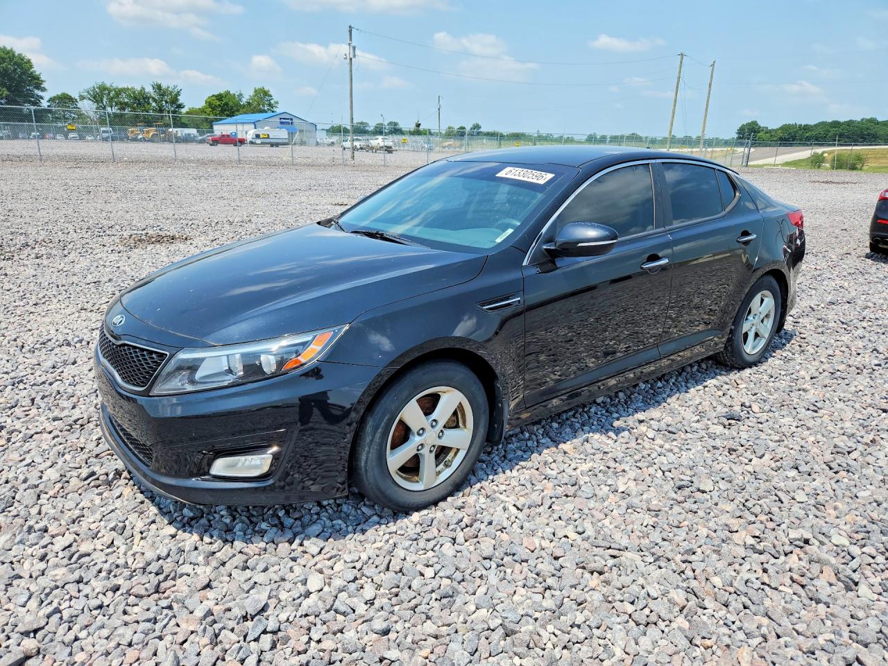 2015 Kia Optima Lx Black vin: KNAGM4A71F5659171