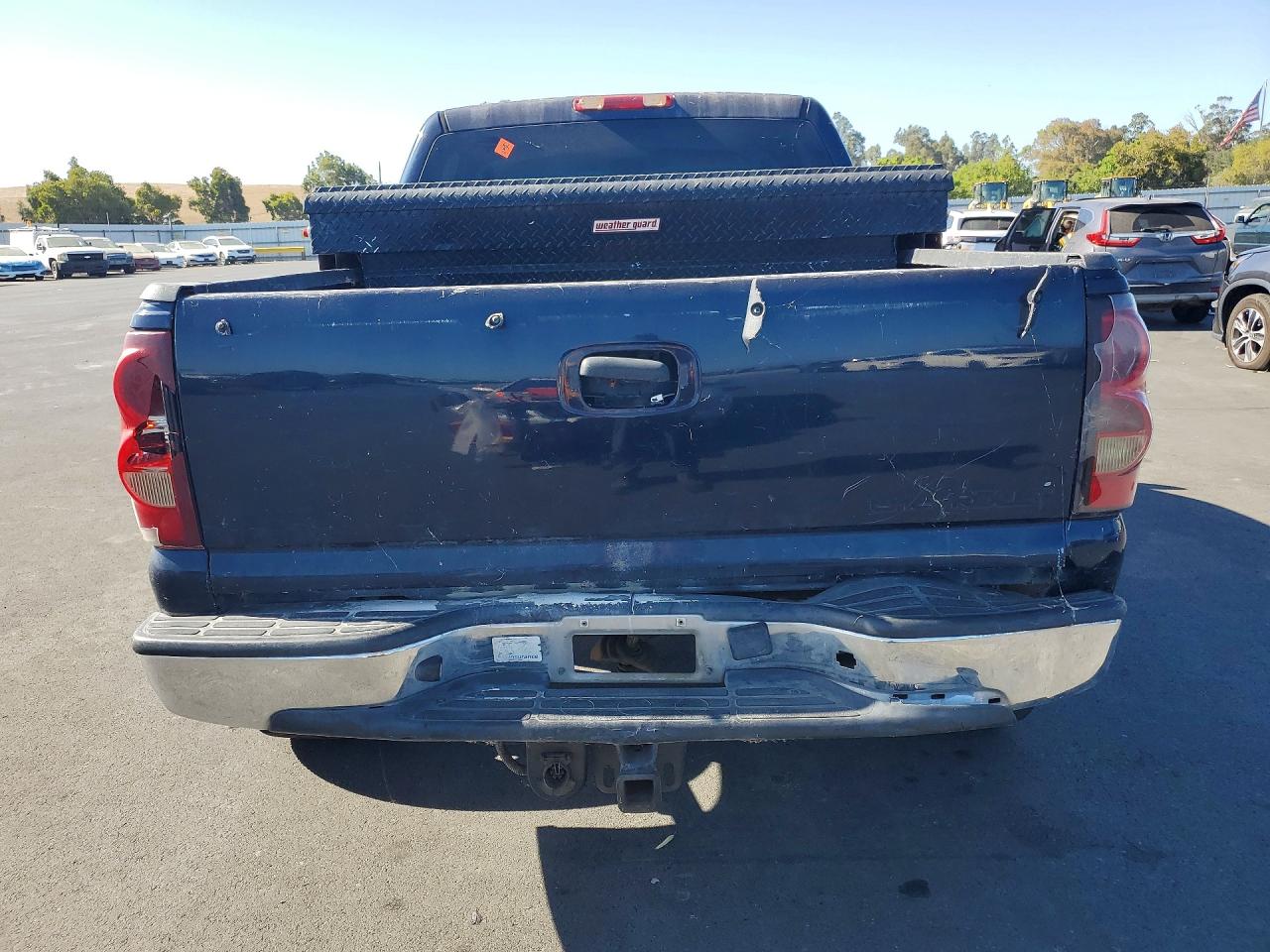 2005 Chevrolet Silverado K1500 Blue vin: 2GCEK13T851291094