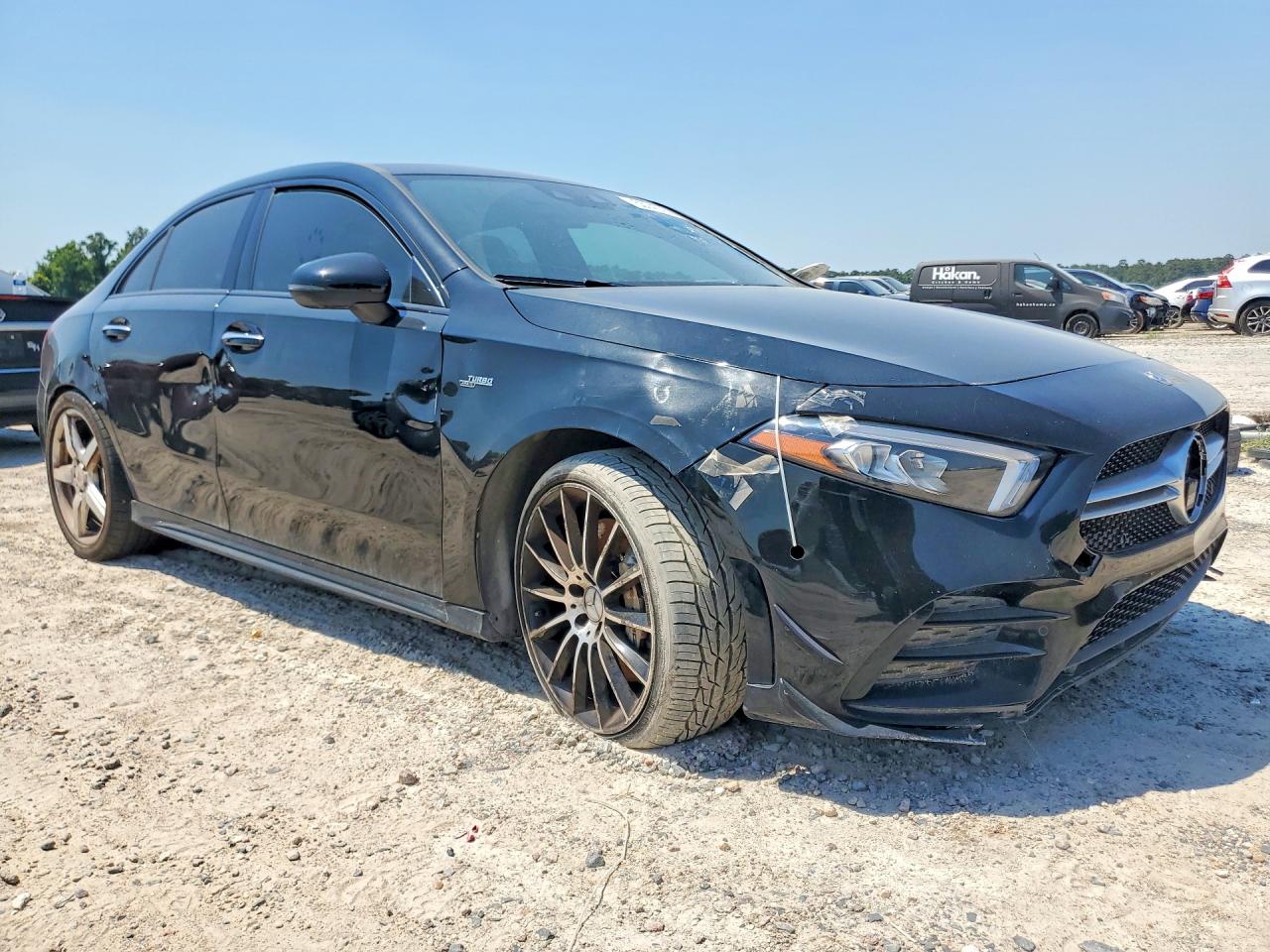 2021 Mercedes-benz A 35 Amg Черный vin: W1K3G5BB8MJ321245