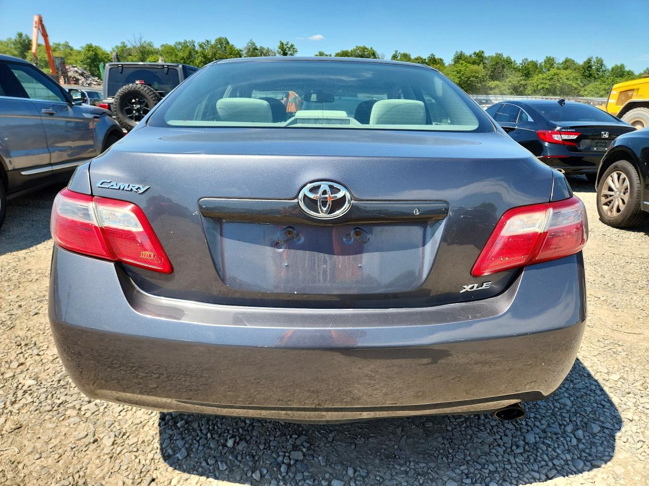 2007 Toyota Camry Xle Серый vin: 4T1BE46K67U085984