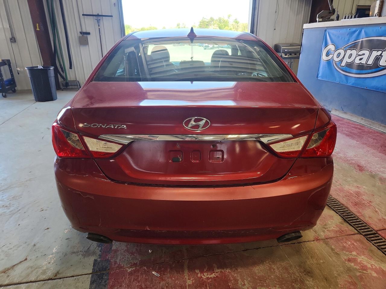 2011 Hyundai Sonata Se Red vin: 5NPEC4AC8BH056979
