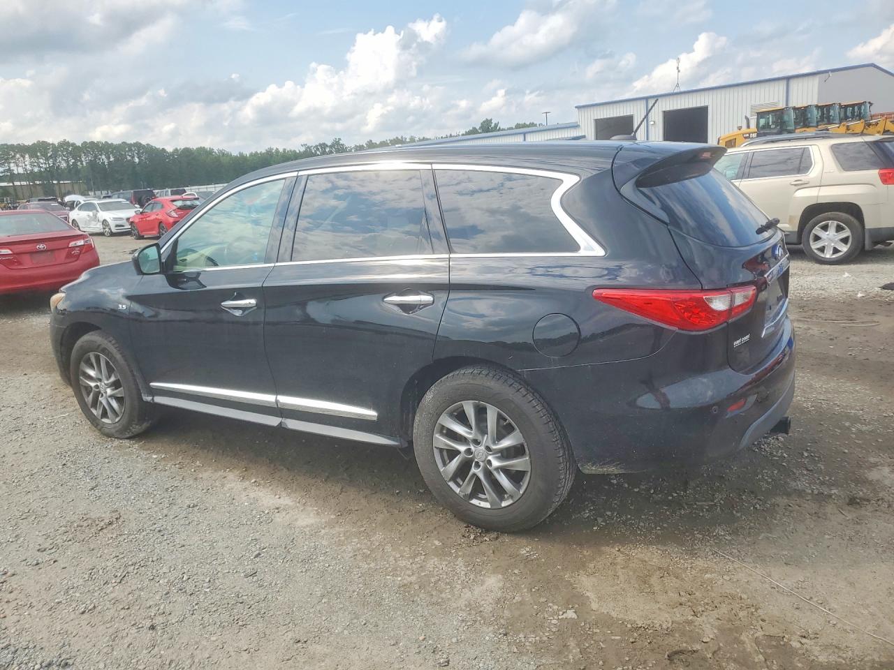 2015 Infiniti Qx60 Base Black vin: 5N1AL0MM7FC500216