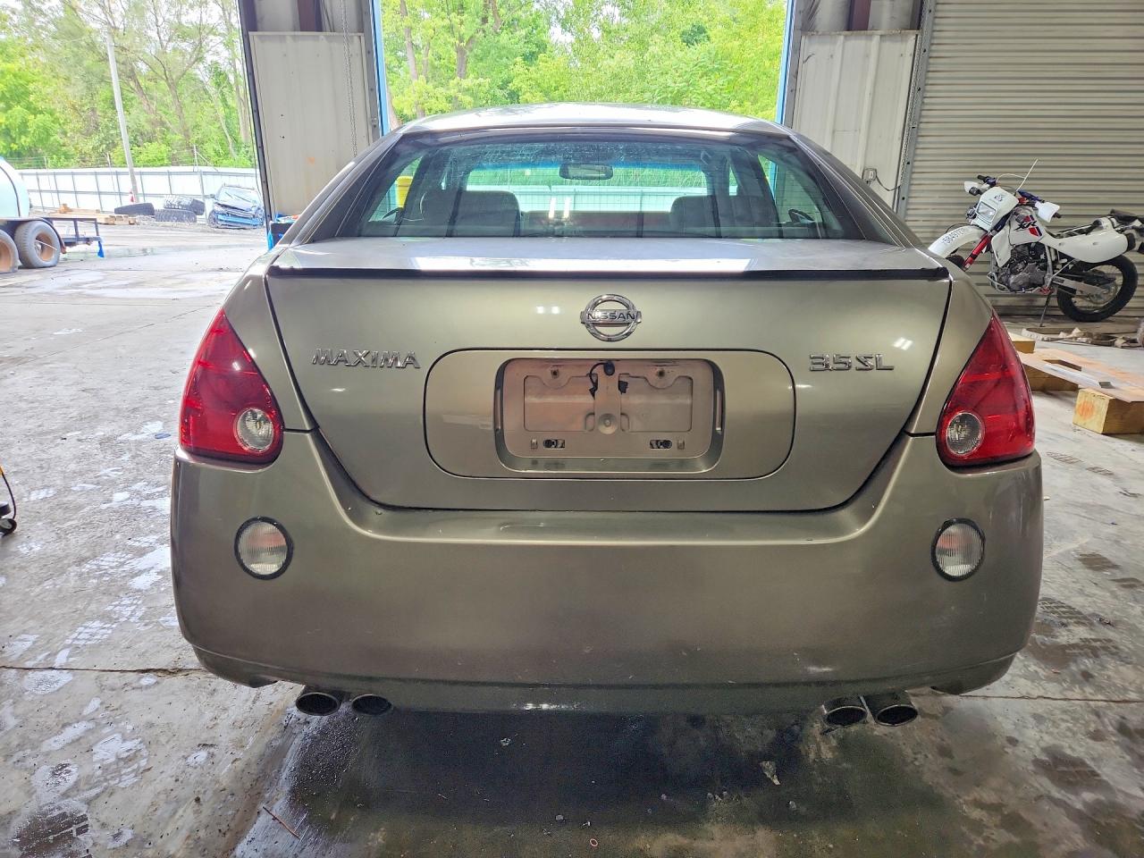 2006 Nissan Maxima 3.5 Se Gray vin: 1N4BA41E26C859269