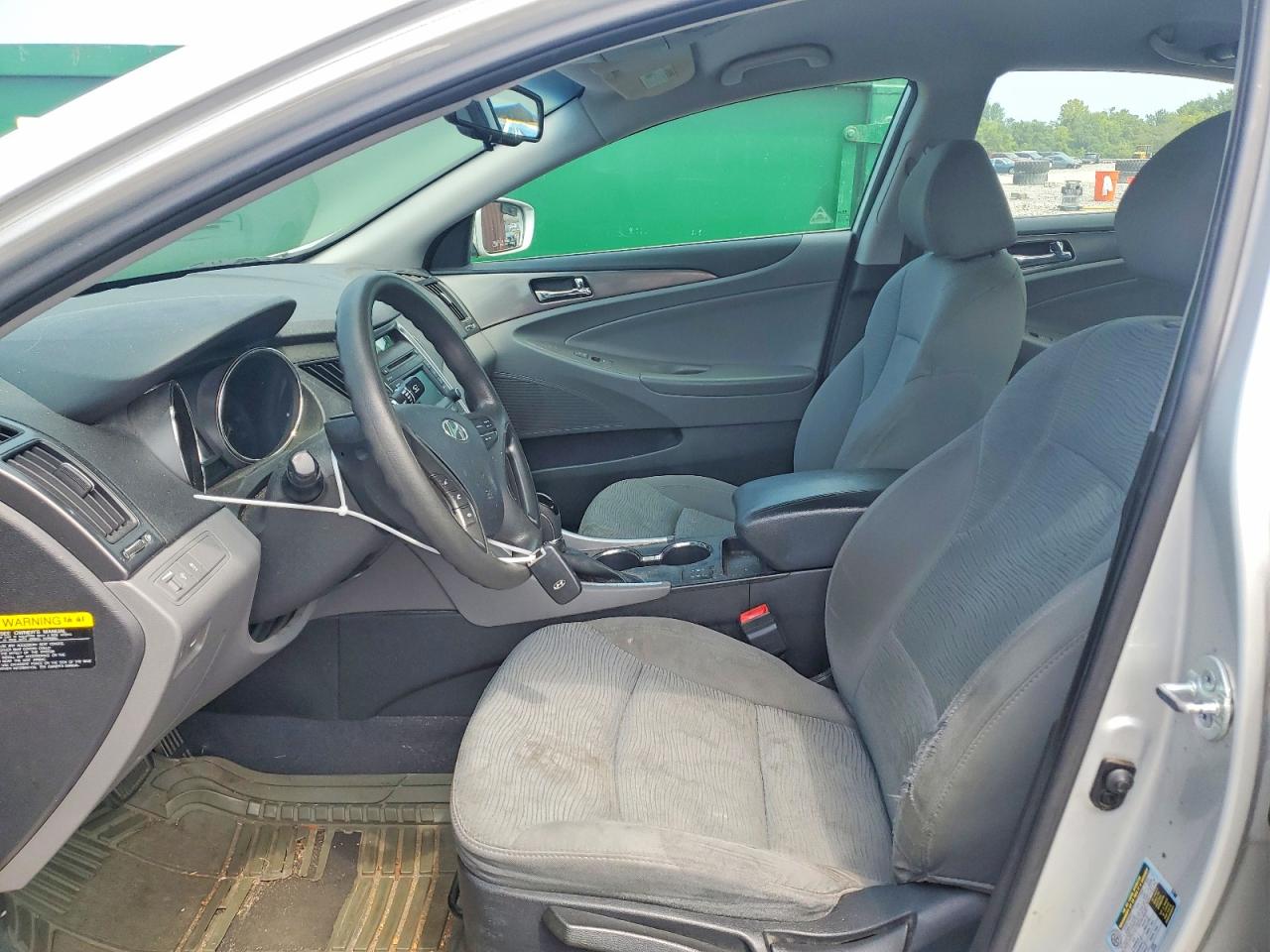 2014 Hyundai Sonata Hybrid Silver vin: KMHEC4A49EA114288