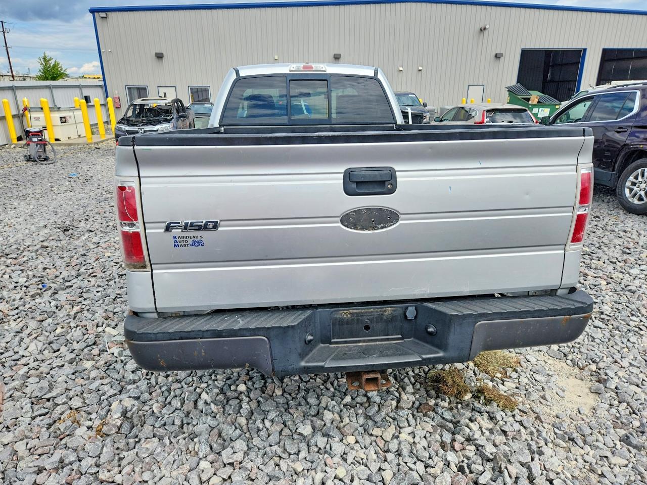 2009 Ford F150 Silver vin: 1FTRF12W09KC35884