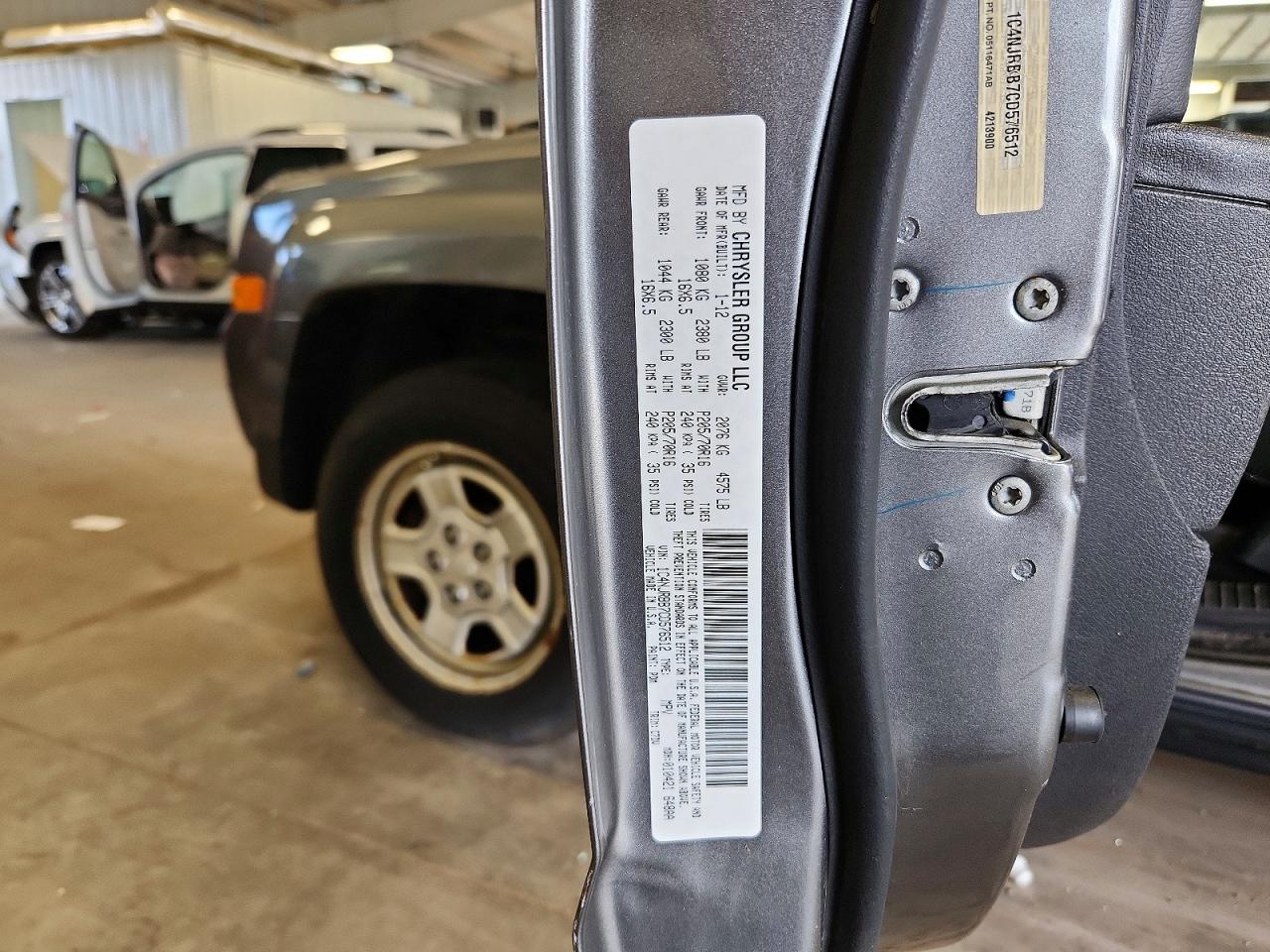 2012 Jeep Patriot Sport Gray vin: 1C4NJRBB7CD576512