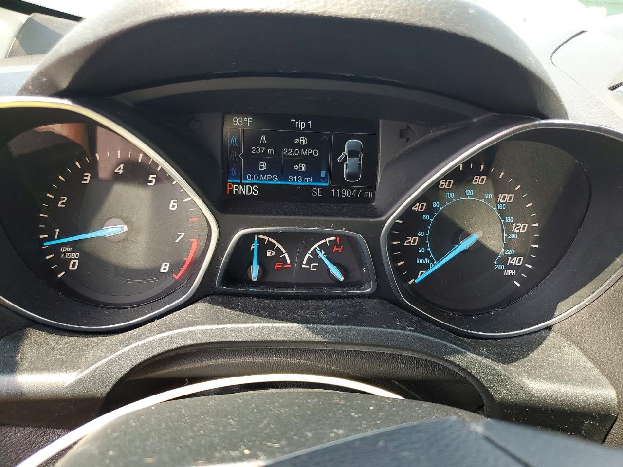2014 Ford Escape Titanium Red vin: 1FMCU9JX0EUB53328