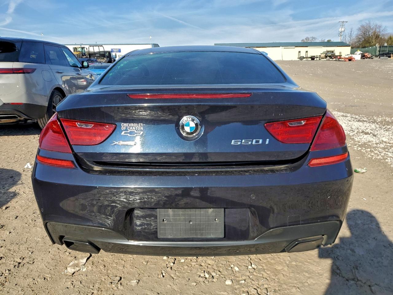 2013 Bmw 650 Xi Black vin: WBAYM1C5XDDZ02655