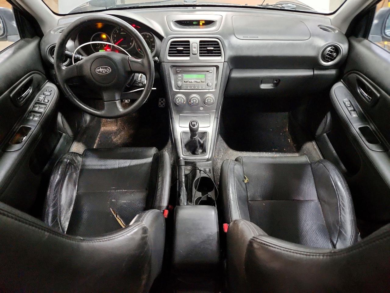 2007 Subaru Impreza Wrx Silver vin: JF1GG74657G805775