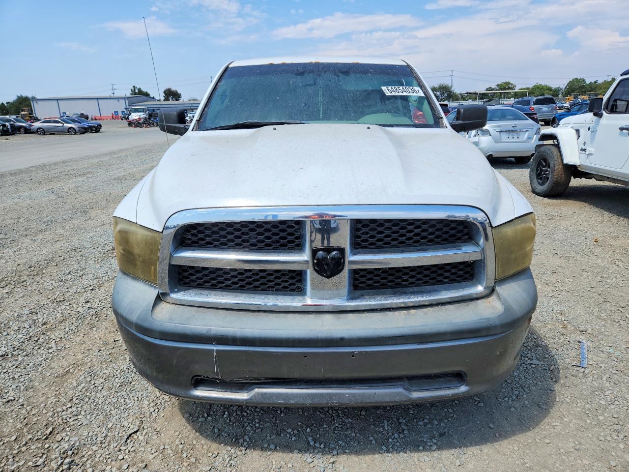 2010 Dodge Ram 1500 White vin: 3D7JB1EK1AG102179