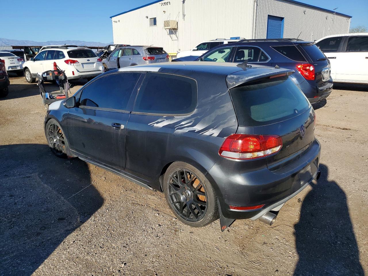 2012 Volkswagen Gti Угольный vin: WVWED7AJ9CW349833
