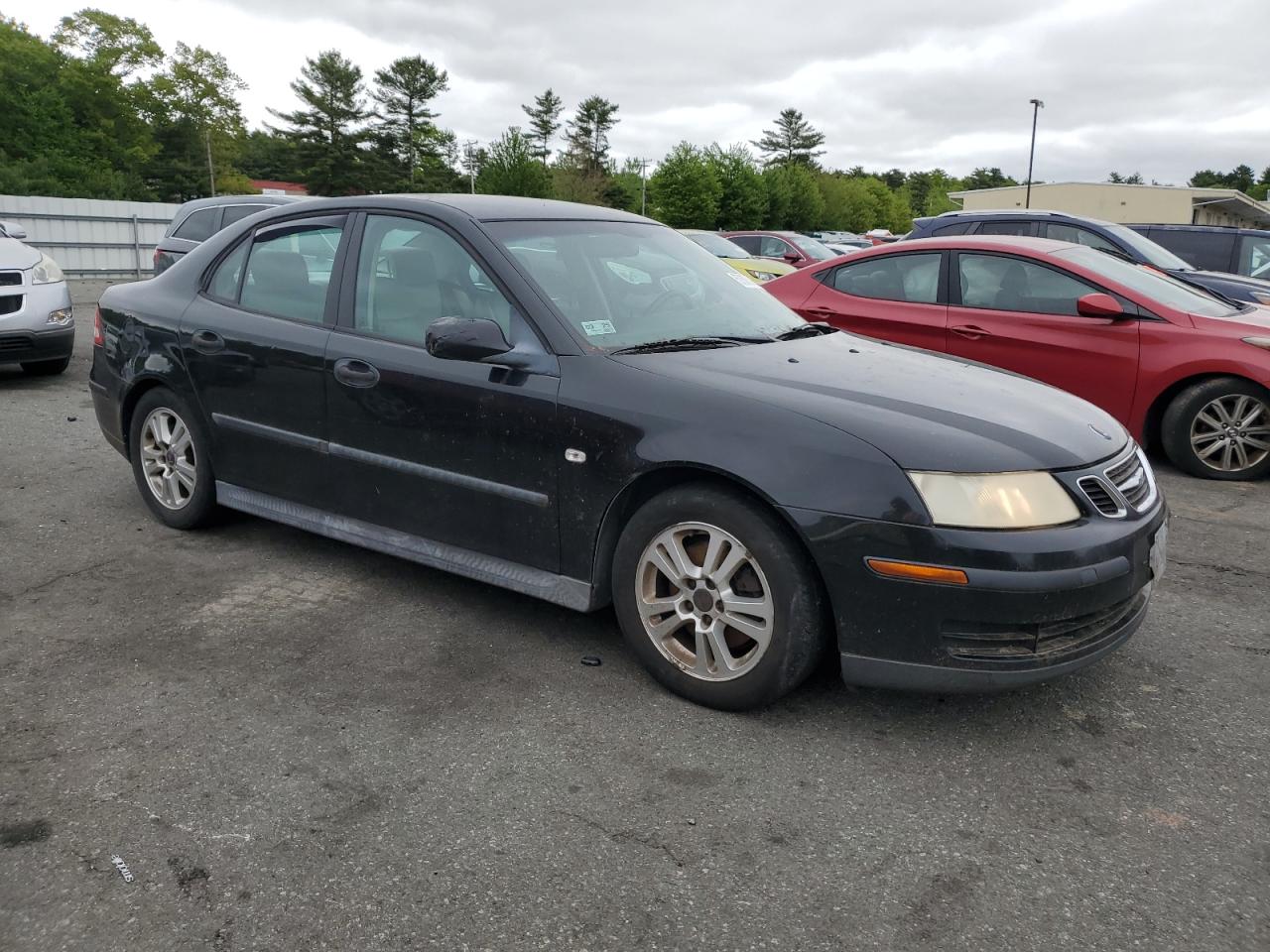 2005 Saab 9-3 Linear Черный vin: YS3FB45S151037364