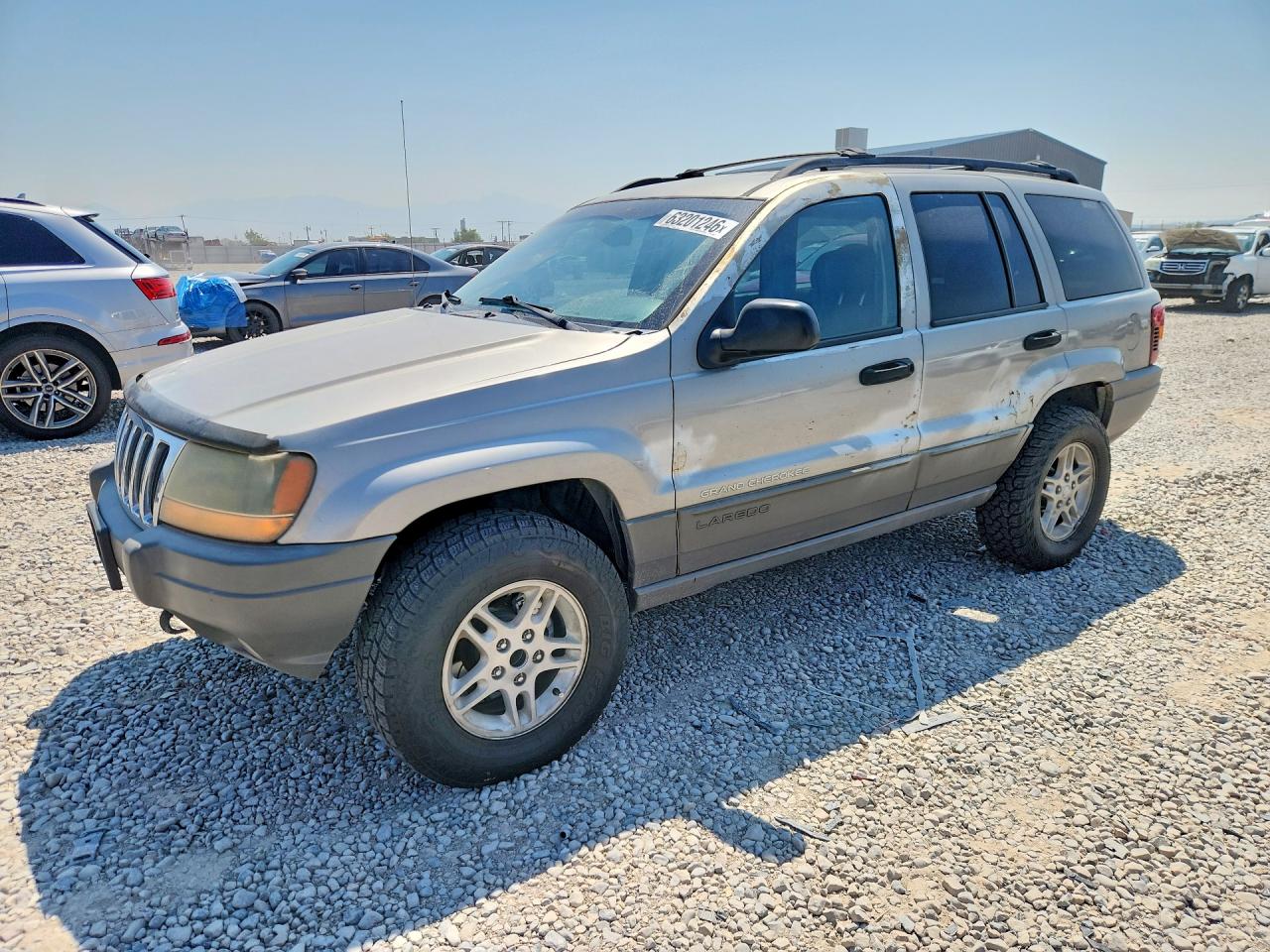 2002 Jeep Grand Cherokee Laredo Silver vin: 1J4GW48N12C183036