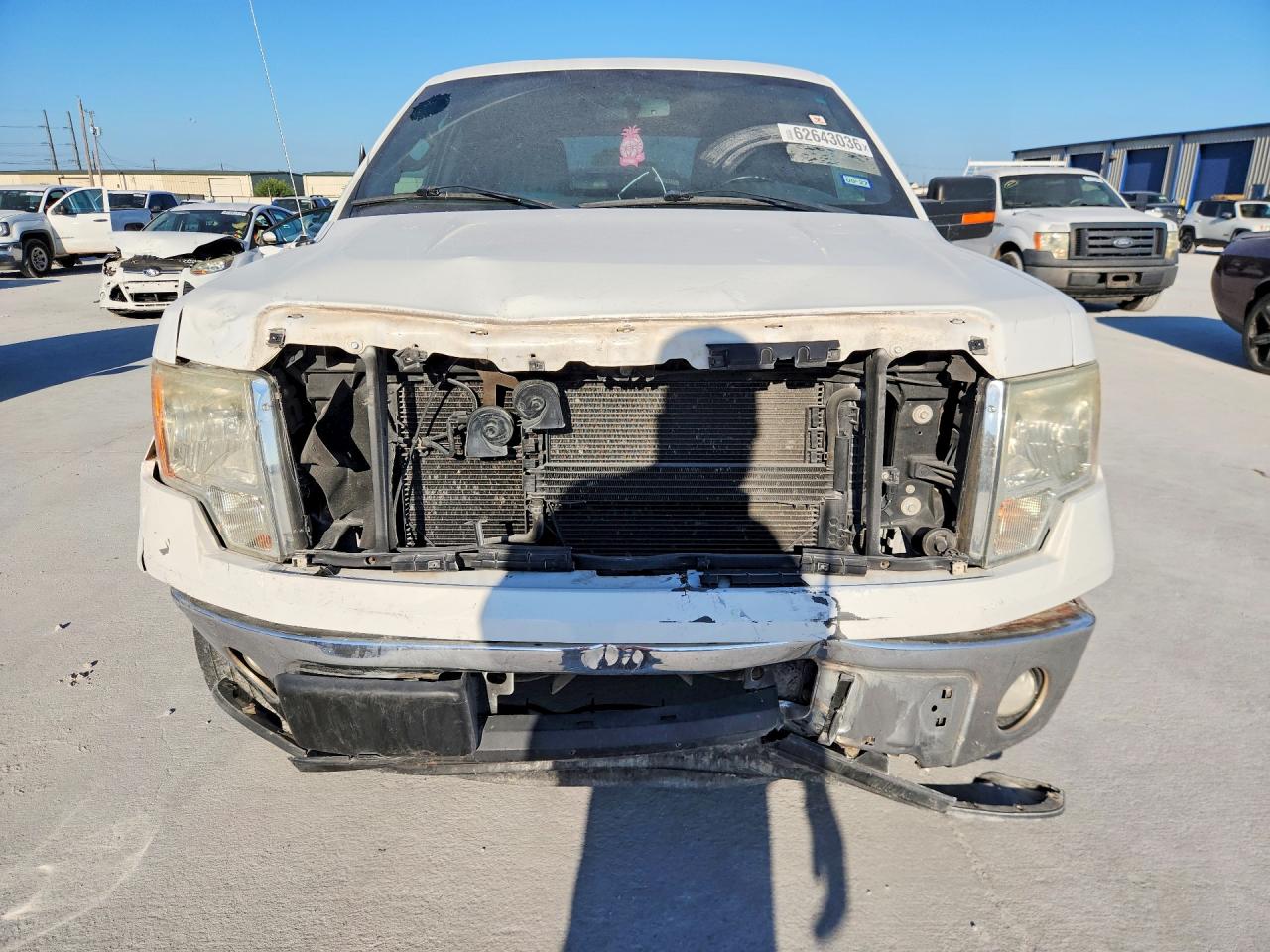 2012 Ford F150 Supercrew White vin: 1FTEW1CM4CKD83636