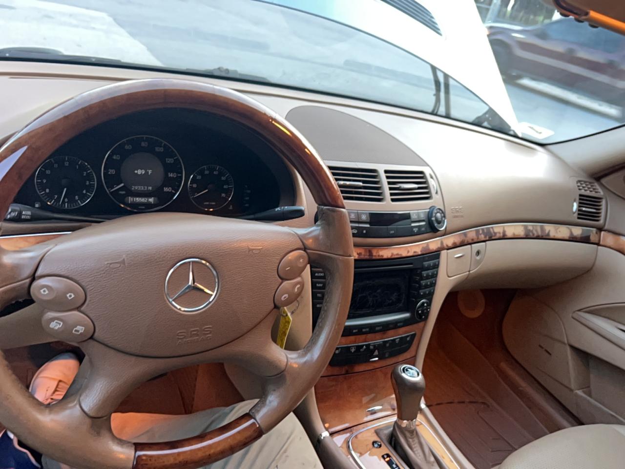 2007 Mercedes-benz E 350 Синий vin: WDBUF56X47B003823