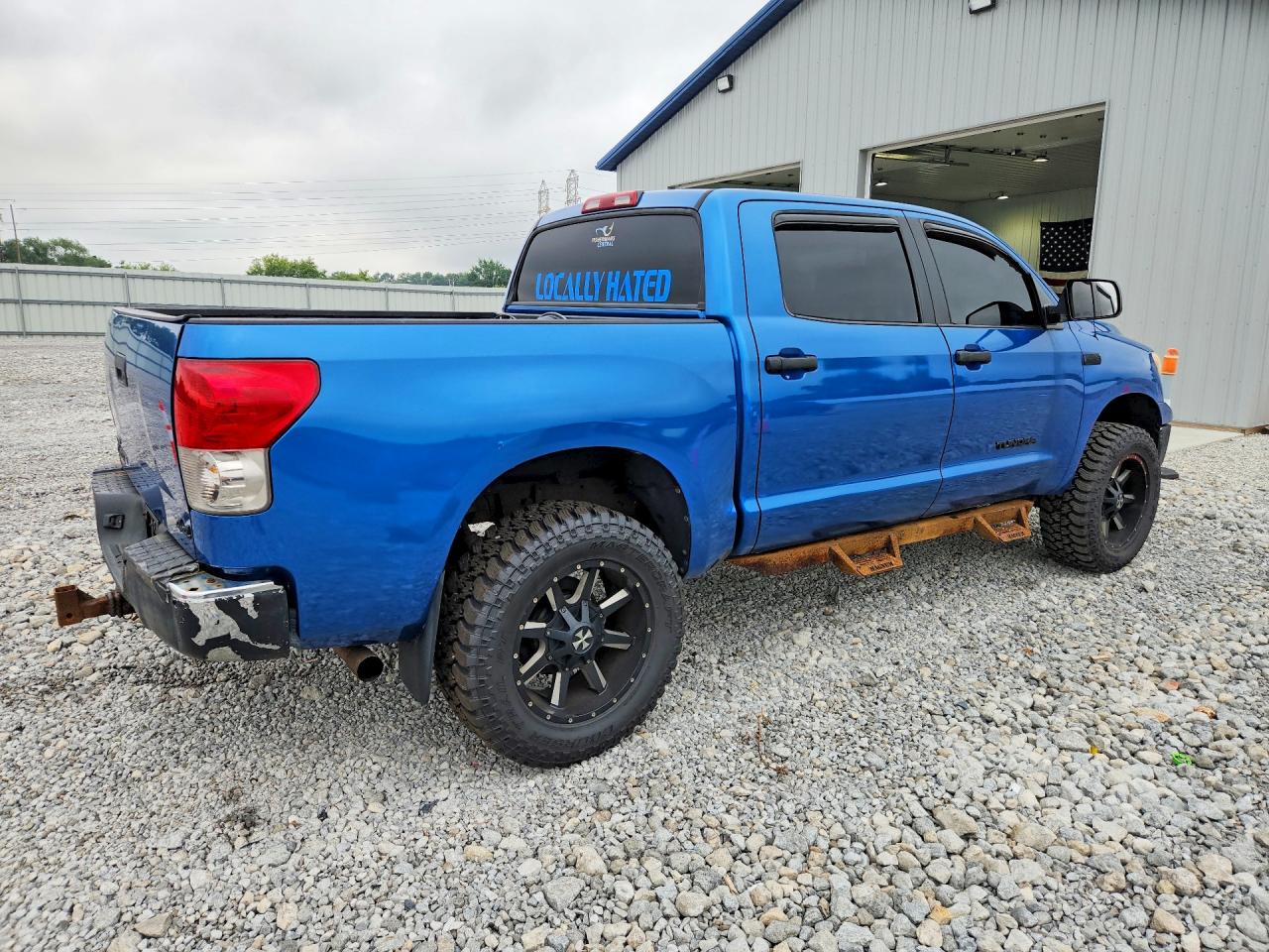 2008 Toyota Tundra Grade Blue vin: 5TBDV541X8S510859