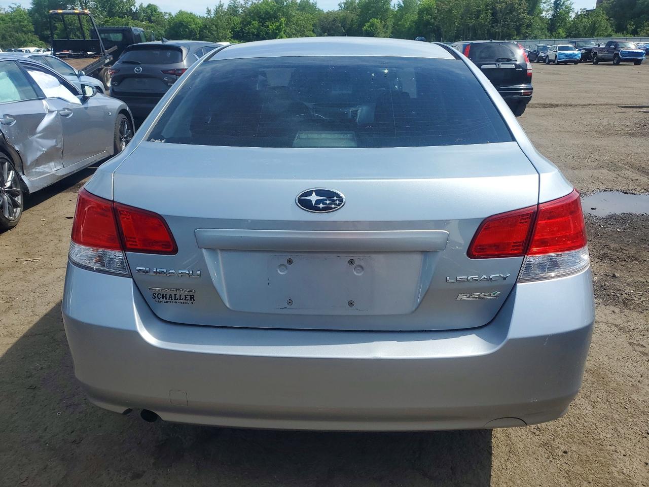 2012 Subaru Legacy 2.5i Premium Blue vin: 4S3BMBB64C3029109