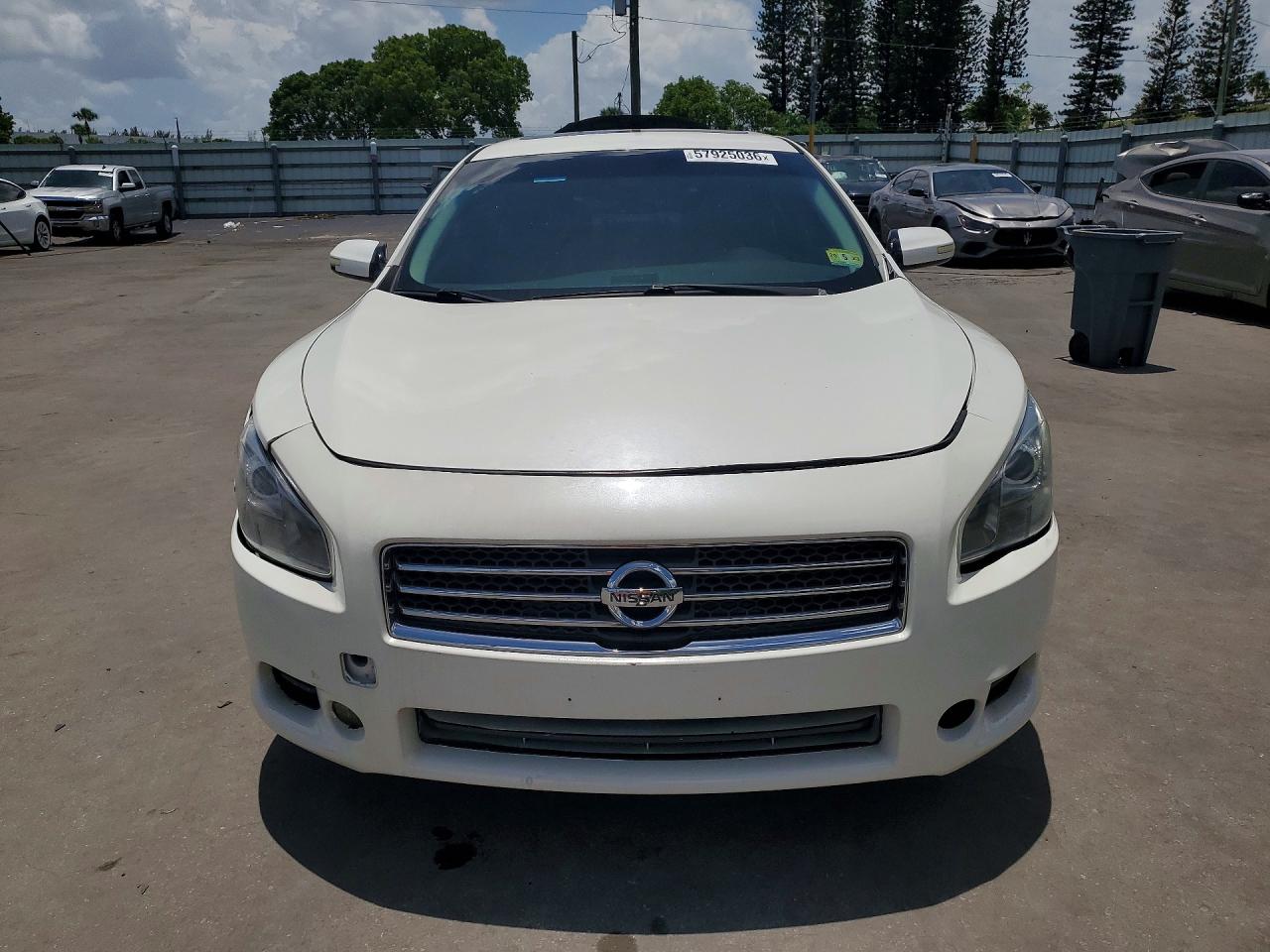 2010 Nissan Maxima 3.5 S White vin: 1N4AA5AP5AC830764