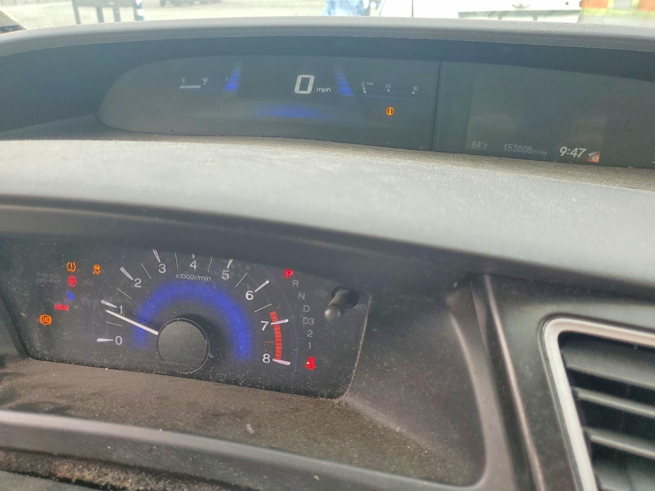 2013 Honda Civic Exl Gray vin: 19XFB2F99DE213547